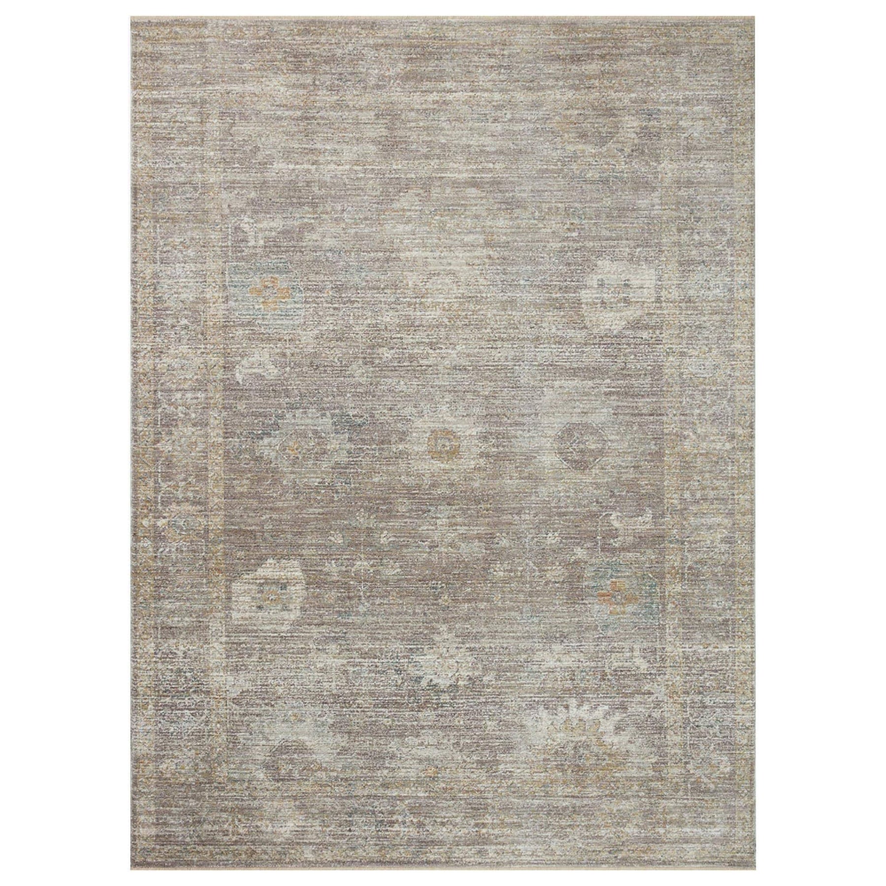 Magnolia Home by Joanna Gaines x Loloi 7'10" 10'0" Stone/Natural Large Millie MIE-05 Area Rug